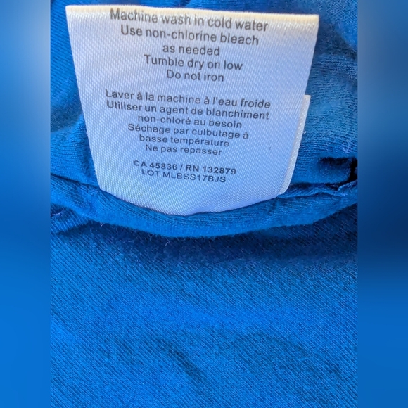 MLB Toronto Blue Jays Sleep Bag Royal Blue, 0-6 Months Up To 18 Lbs - Picture 8 of 16